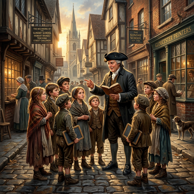 Quem foi Robert Raikes? A História do Criador da Escola Bíblica Dominical (EBD)