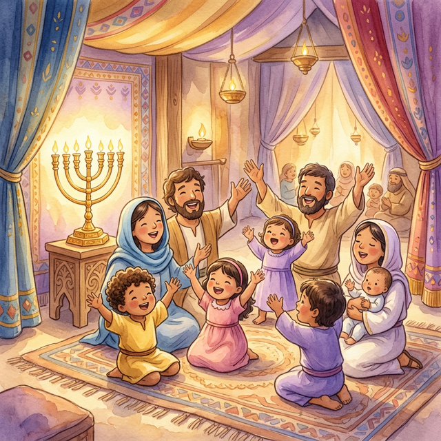 Adoração na casa de Deus